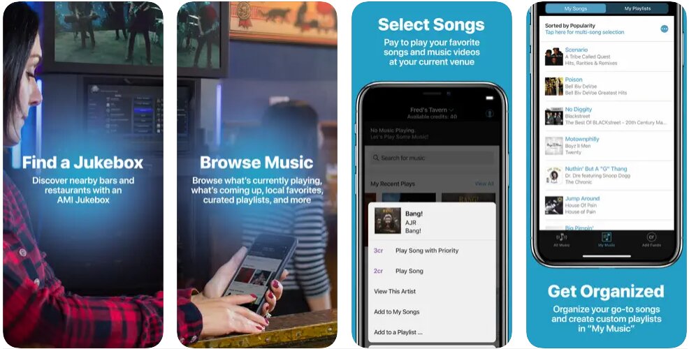 Ami Music App Screenshot